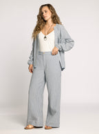 IVORY BLUE MAIA PANTS