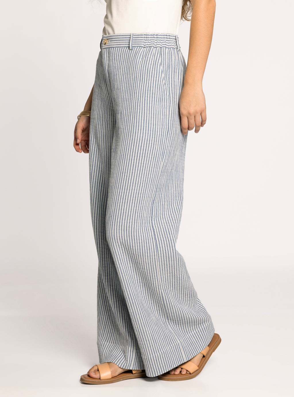 IVORY BLUE MAIA PANTS