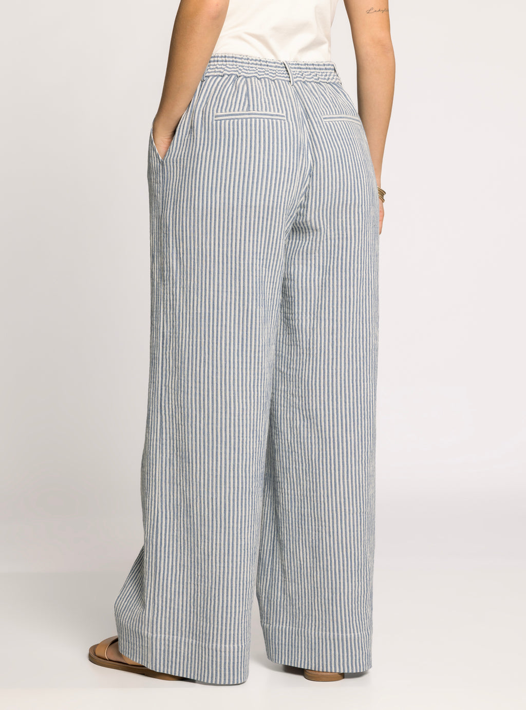 IVORY BLUE MAIA PANTS