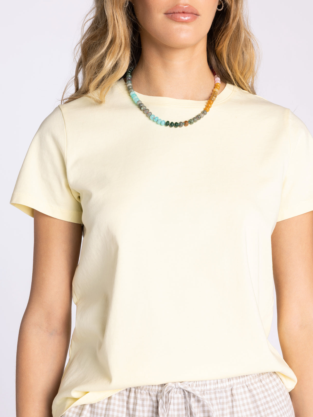 BUTTER YELLOW ASHER TEE