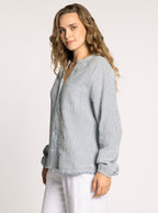 IVORY BLUE MAIA SHIRT