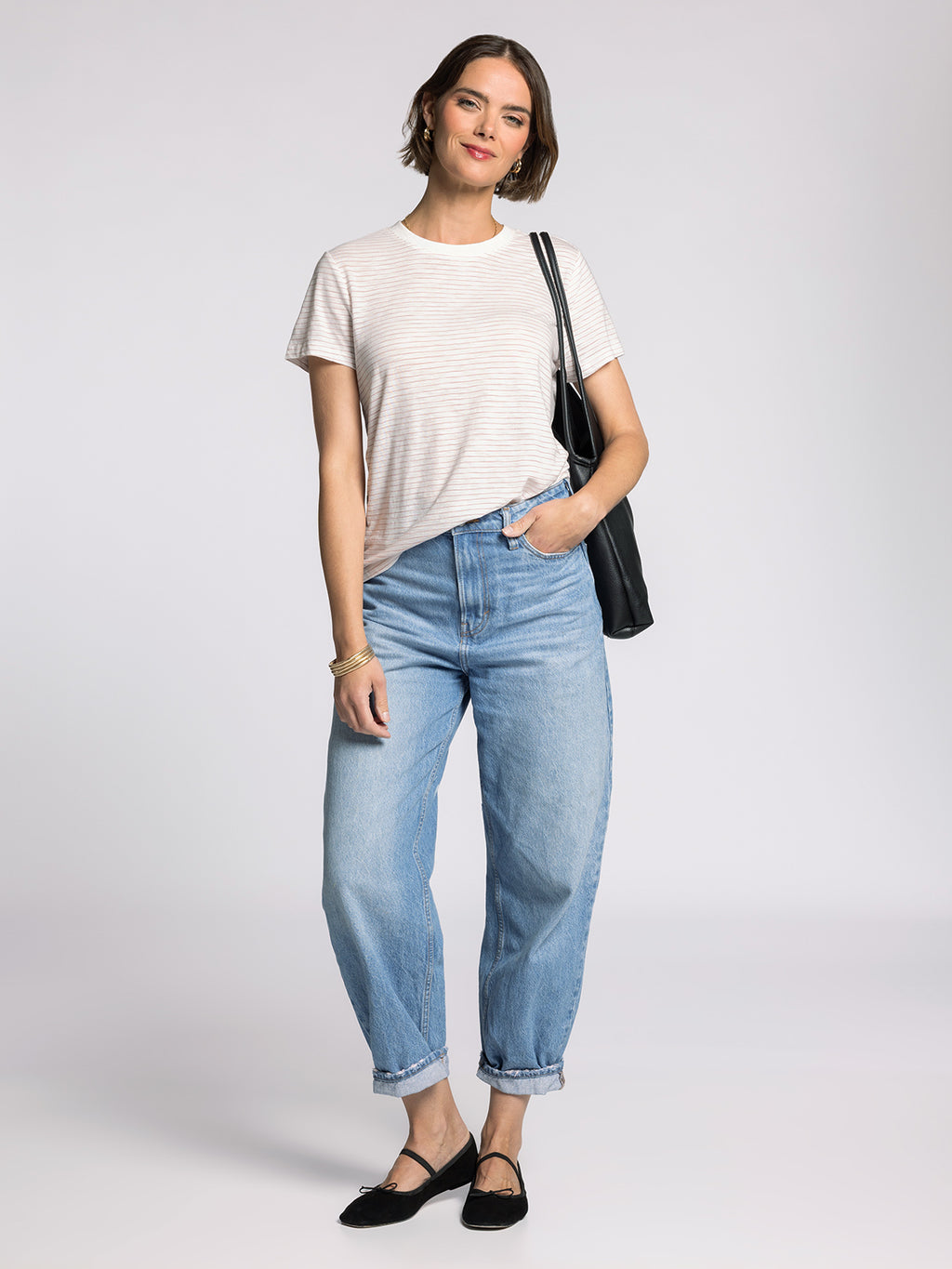 IVORY ROSE SARAH TEE