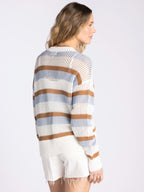 Blue Rust Combo CALLA LILY SWEATER