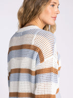 Blue Rust Combo CALLA LILY SWEATER
