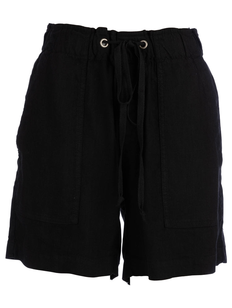 KATANA HIGH RISE SHORT DRAWSTRING W/PORKCHOP PKTS