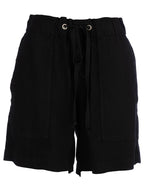 KATANA HIGH RISE SHORT DRAWSTRING W/PORKCHOP PKTS