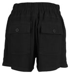 KATANA HIGH RISE SHORT DRAWSTRING W/PORKCHOP PKTS