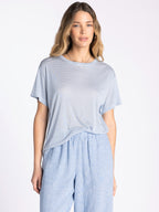 BLUE IVORY OPALITE TEE