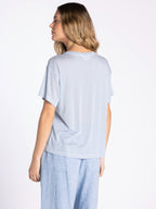 BLUE IVORY OPALITE TEE