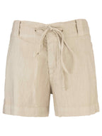 Sand Katie High Rise Short w/Drawstring
