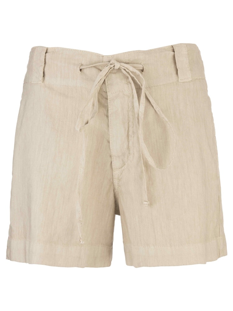 Sand Katie High Rise Short w/Drawstring