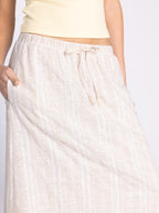 Taupe Morning Glory Skirt