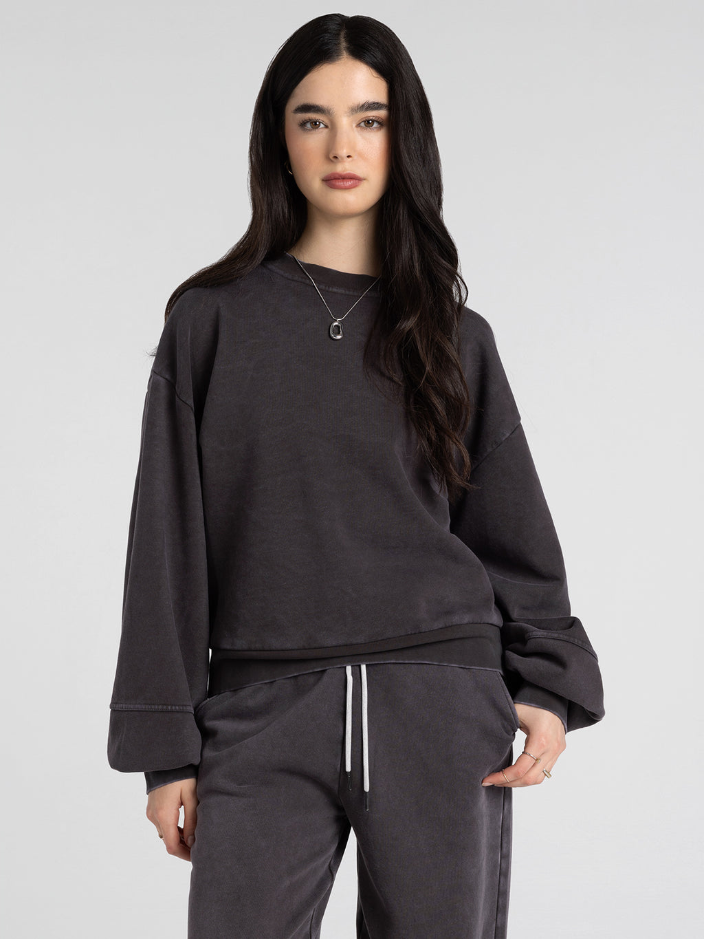 ASHFORD ESPRESSO SWEAT SET