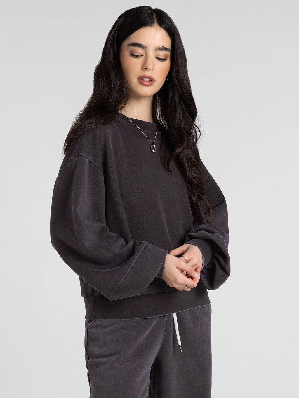 ASHFORD ESPRESSO SWEAT SET
