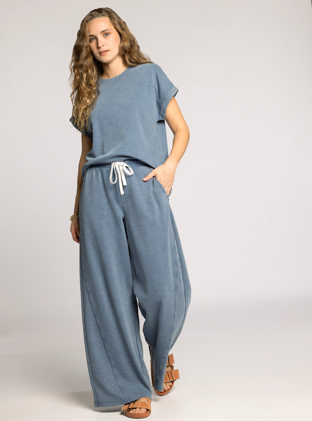 Washed Denim Blue NOVA SET