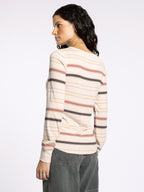STACY TOP AUTUMN STRIPE