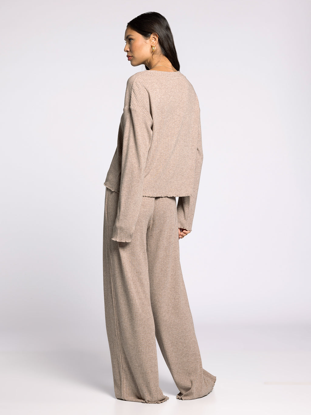 JOY PAJAMA SET TAUPE