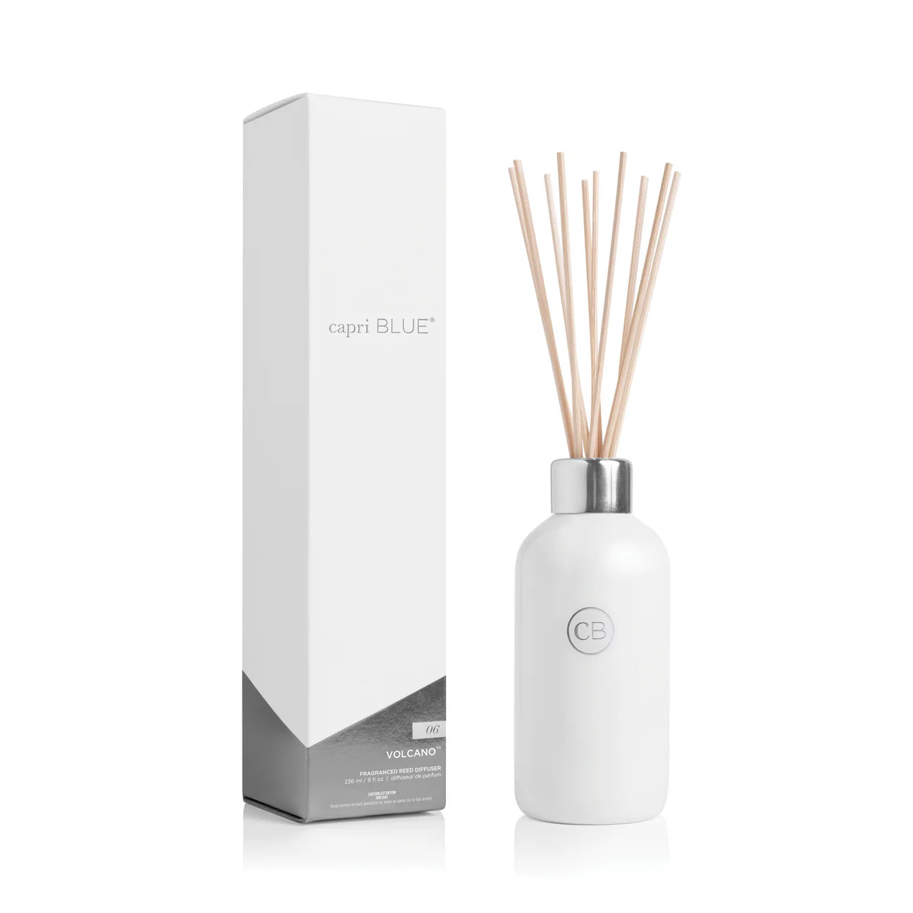 CAPRI BLUE VOLCANO WHITE REED DIFFUSER